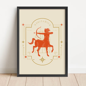 Zodiaque vintage - Sagittaire thumbnail-image-1